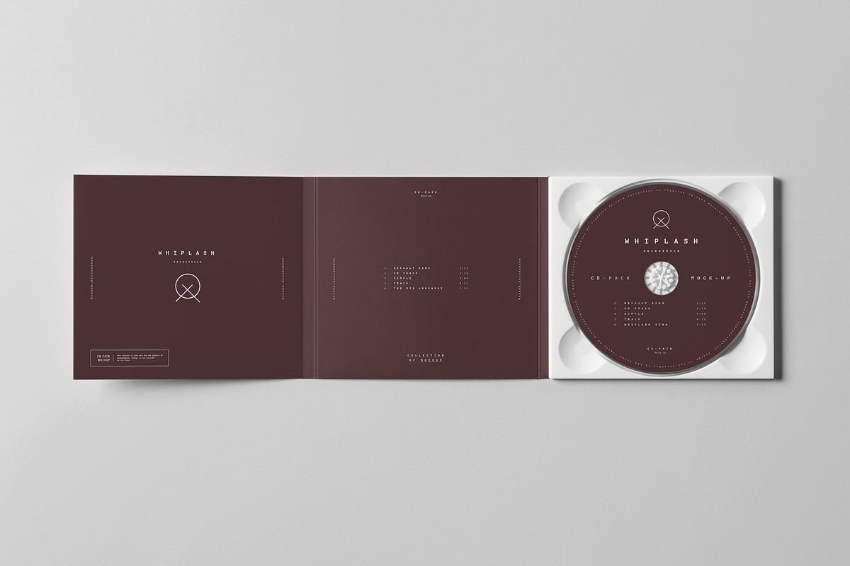 CD Pack Mock-up 2, a Packaging Mockup by Yogurt86 (Photo 8 of 10)