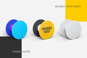 Popsocket Mockup Set