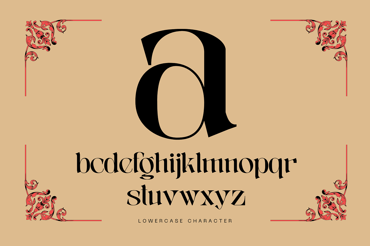 Luxury Logo Font - Faroks Modern, a Serif Font by Nirmana Visual (Photo 4 of 10)