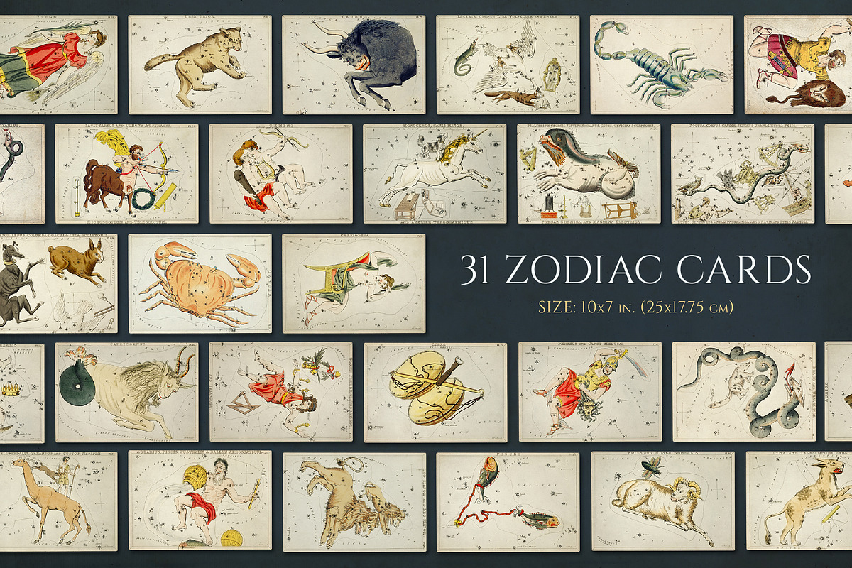 120 Vintage Celestial Ephemera, an Object Graphic by The Object Atlas (Photo 5 of 7)