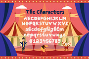 The Great Circus, a Font by caocastudio (Thumbnail 2 of 5)