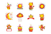 Cute New Year Clipart, an Illustration by Design Market (Thumbnail 3 of 3)