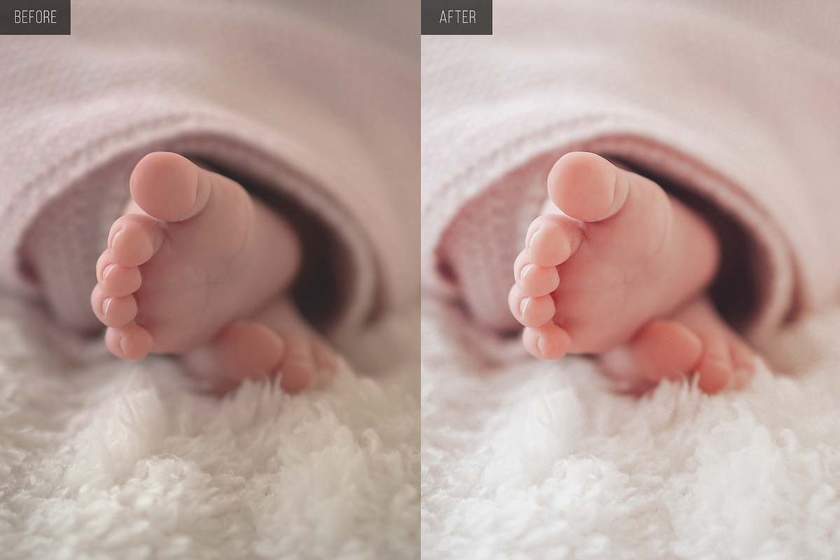 Newborn Baby Lightroom Presets, a Preset Add-On by Enchanted Design (Photo 7 of 7)