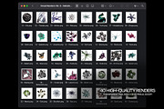 40 Abstract Chrome Renders, an Object Graphic by Dreadlabs (Thumbnail 3 of 7)