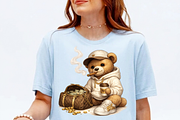 Luxury Teddy Bear PNG, Designer Bear, a Graphic by Vector Portal (Thumbnail 2 of 6)
