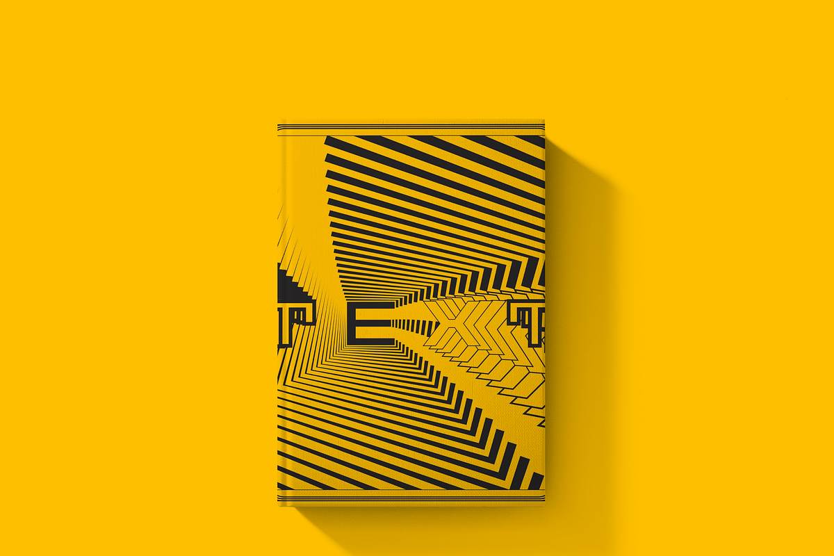 Yellow Geometric Cover Design Bundle, a Poster Template by NJ Himel (Photo 34 of 40)