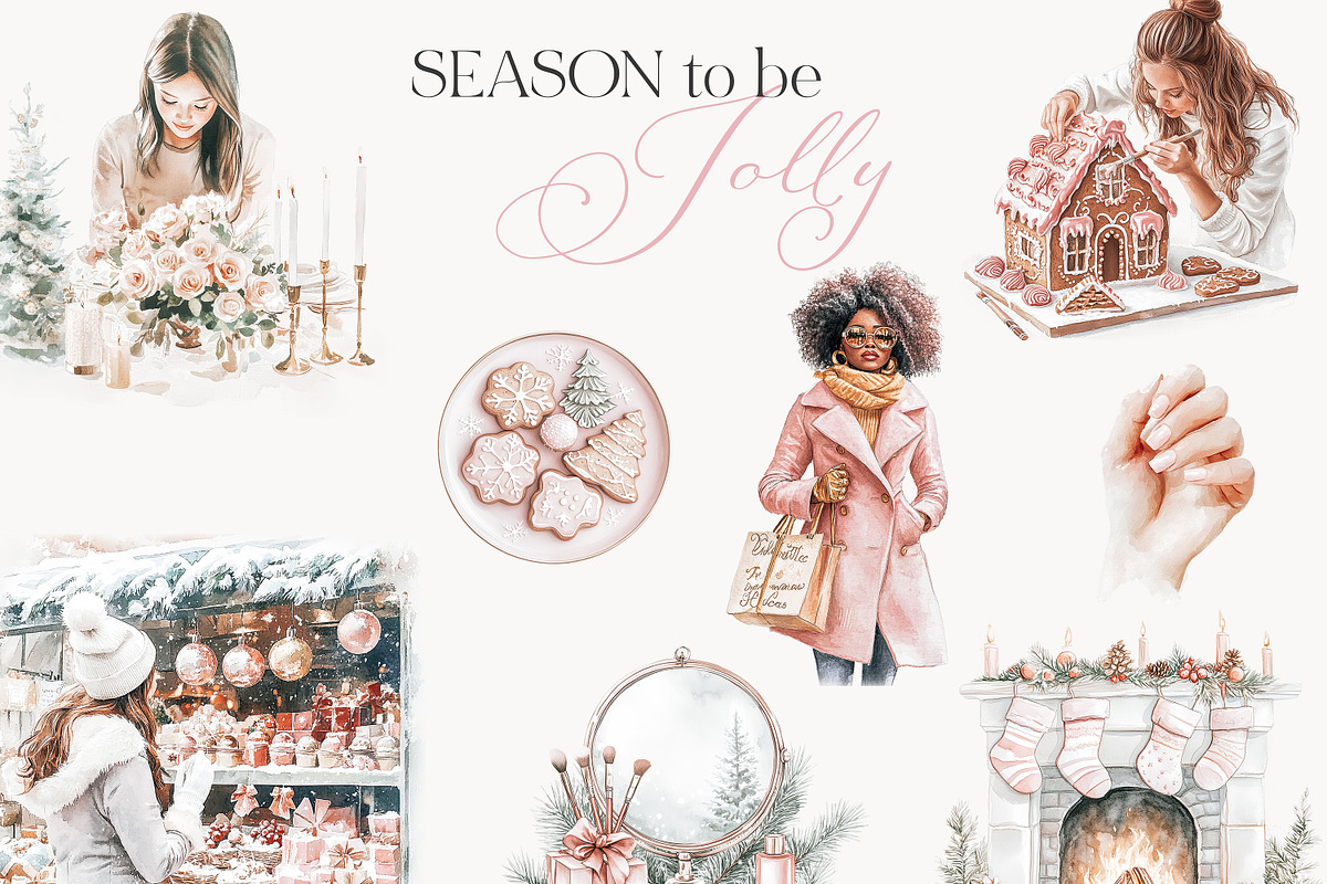 New! Winter Christmas Edition, a Seasonal Illustration by Isabelle Salem (Photo 109 of 227)