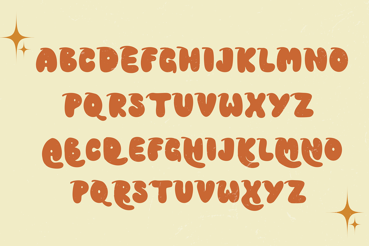 Really sunny retro cute font, a Script Font by JJuta (Photo 5 of 8)