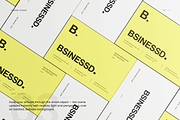 85x55 Business Card Mockup, an Advertising Mockup by Toasin Studio (Thumbnail 3 of 7)