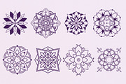 20 Mandala Stamp Brushes Set, a Brush Add-On by SmuffizStudio (Thumbnail 2 of 4)