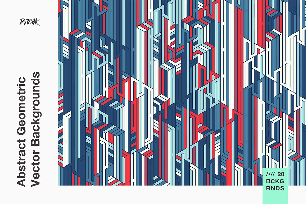 Abstract Geometric Vector Background, a Background Graphic by dvtchk (Photo 11 of 14)