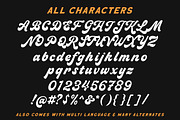 Blantika Script, a Script Font by Letterhend Studio (Thumbnail 8 of 9)