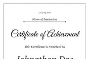 Clean Certificate Template, a Templates & Theme by ARP Creation (Thumbnail 6 of 7)