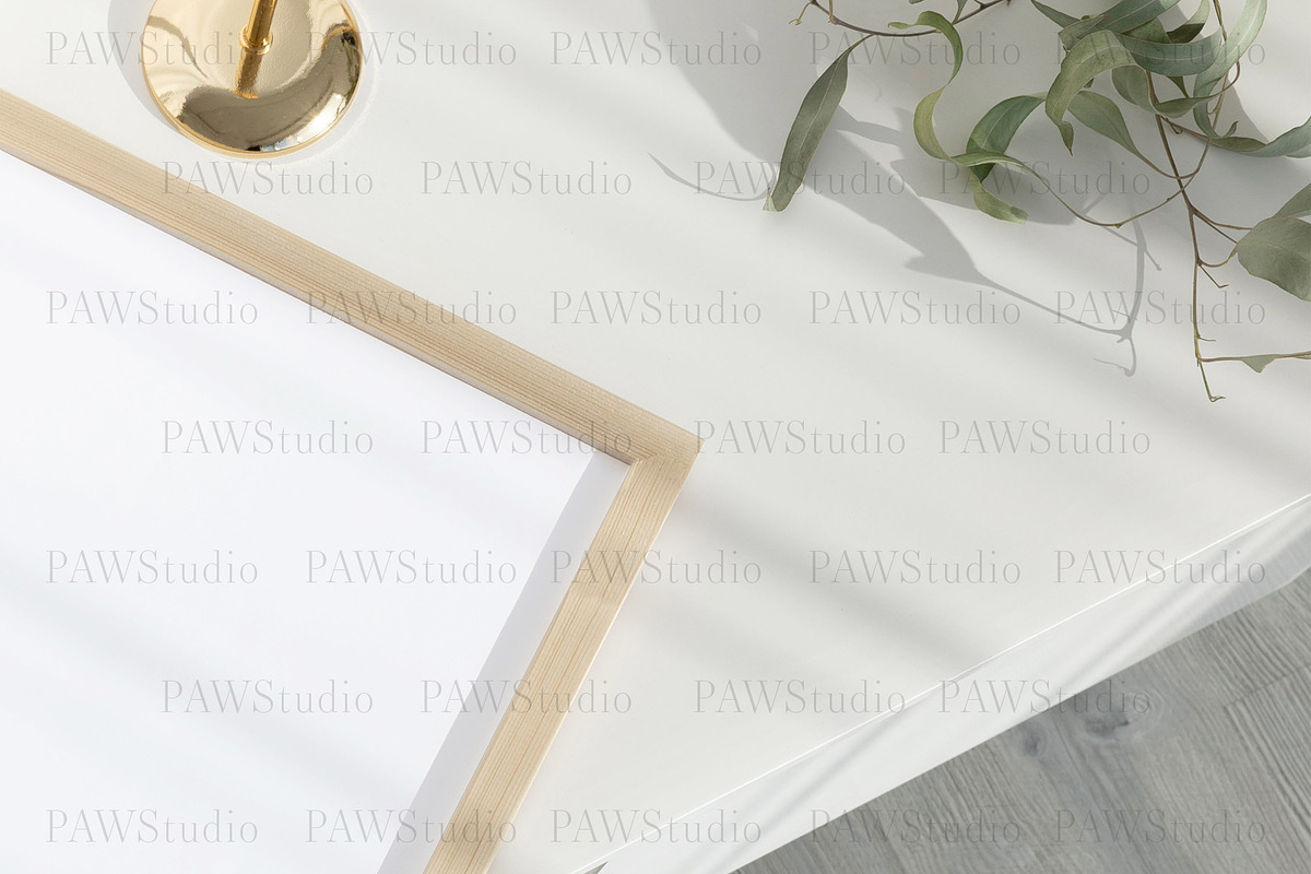 Wooden Photo Frame 3x4 Mockup, a Product Mockup by PawMockups (Photo 3 of 8)