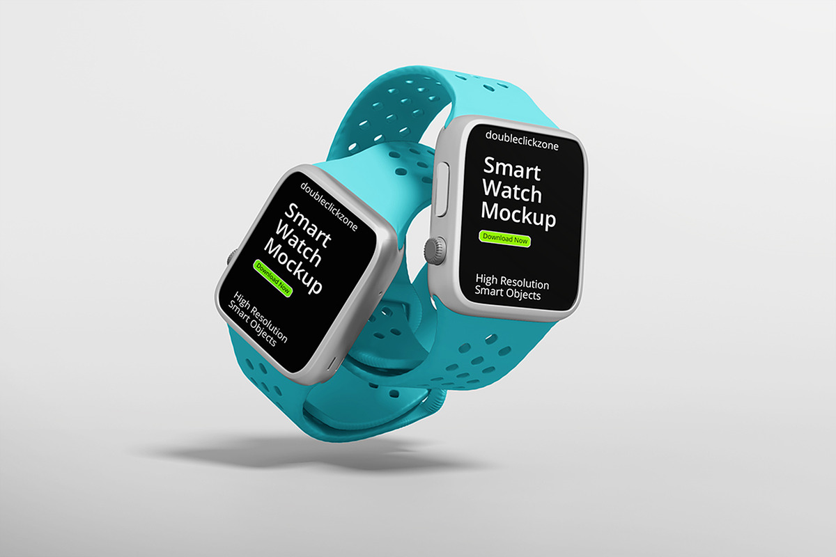 Watch Mockup, a Wearable Device Mockup by Mockupnine (Photo 3 of 4)
