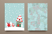 Merry Christmas Card Template, a Brochure Template by Palau (Thumbnail 3 of 5)