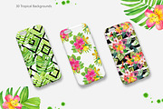 Tropical Flower Set, an Illustration by Mona Monash (Thumbnail 6 of 12)