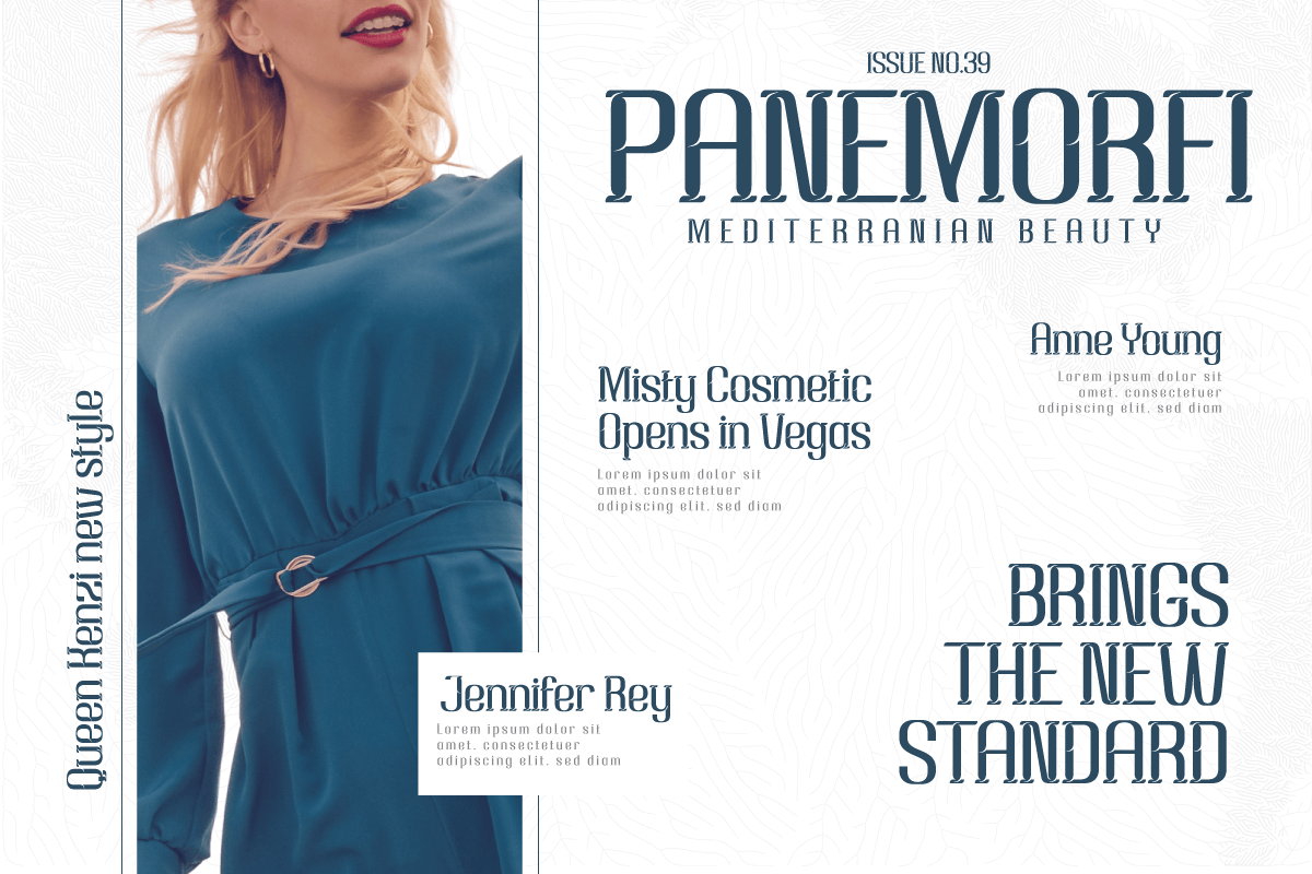 Hoojuy | Serif Classic Modernism, a Serif Font by twinstd (Photo 5 of 13)