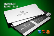Health Care Business Card, a Business Card Template by graphicsunday (Thumbnail 4 of 4)