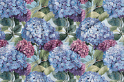 Vintage Botanicals Floral Patterns, a Pattern Graphic by Olya Creative (Thumbnail 14 of 18)
