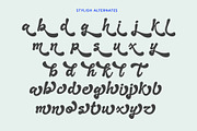 Megiula - Rounded Script Font, a Script Font by Sealoung (Thumbnail 11 of 11)