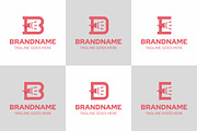 Letter B D E Trumpet Logo Set, a Branding & Logo Template by Pray Art Design Studio (Thumbnail 1 of 2)