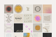 120 Aesthetic Instagram Quotes, a Social Media Template by TheFisherCreative (Thumbnail 9 of 15)