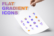 Christianity | 16 Flat Gradient Icon, an Outline Icon by Alex Blogoodf (Thumbnail 3 of 11)