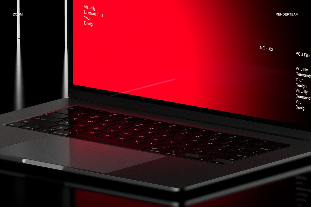 MacBook Air Mockup Set, a Mac Mockup by Renderteam (Photo 8 of 10)
