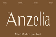 CS Anzelia Mix, a Sans Serif Font by Craft Supply Co. (Thumbnail 1 of 8)