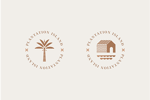 Resort Logos And Branding Elements