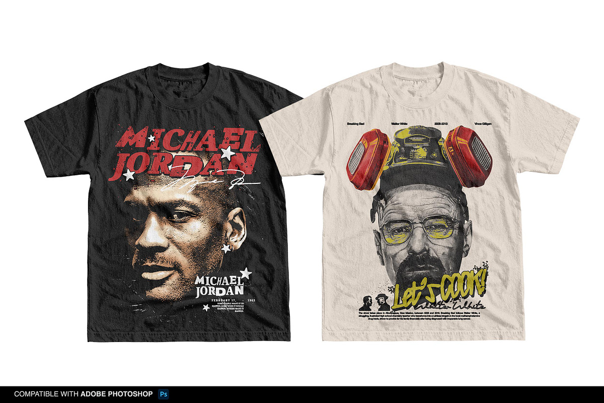 Heavyweight Regular T-shirt Mockup, a Shirt Mockup by Irhasalfahad (Photo 4 of 6)