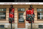 15 Facades and StoreFrontsV2 MockUps, an Advertising Mockup by Free-PSD-Templates (Thumbnail 2 of 7)