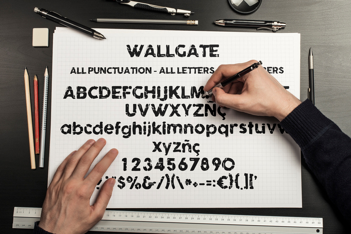 Wallgate Typography preview 2