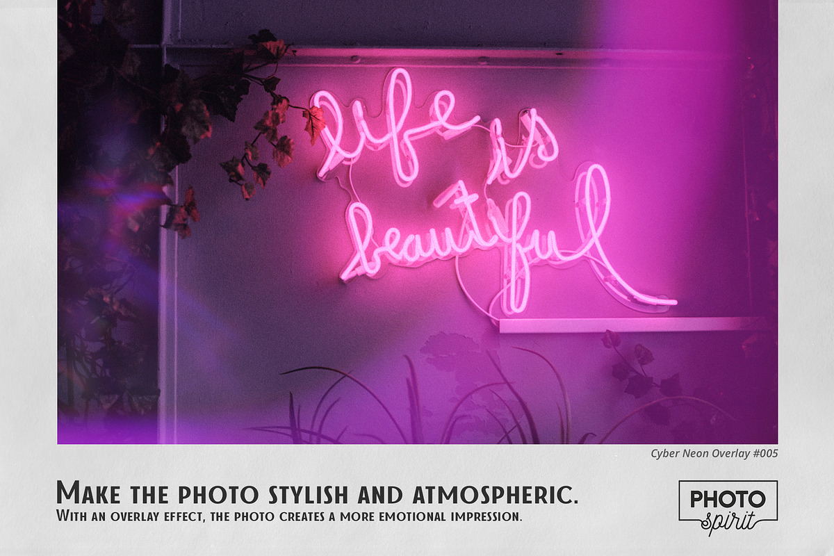 Cyber Neon Overlays, a Brushes & More by PhotoSpirit (Photo 6 of 9)