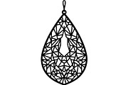 Ornamental Earring SVG Bundle, an Object Graphic by Designer_Momina (Thumbnail 18 of 20)