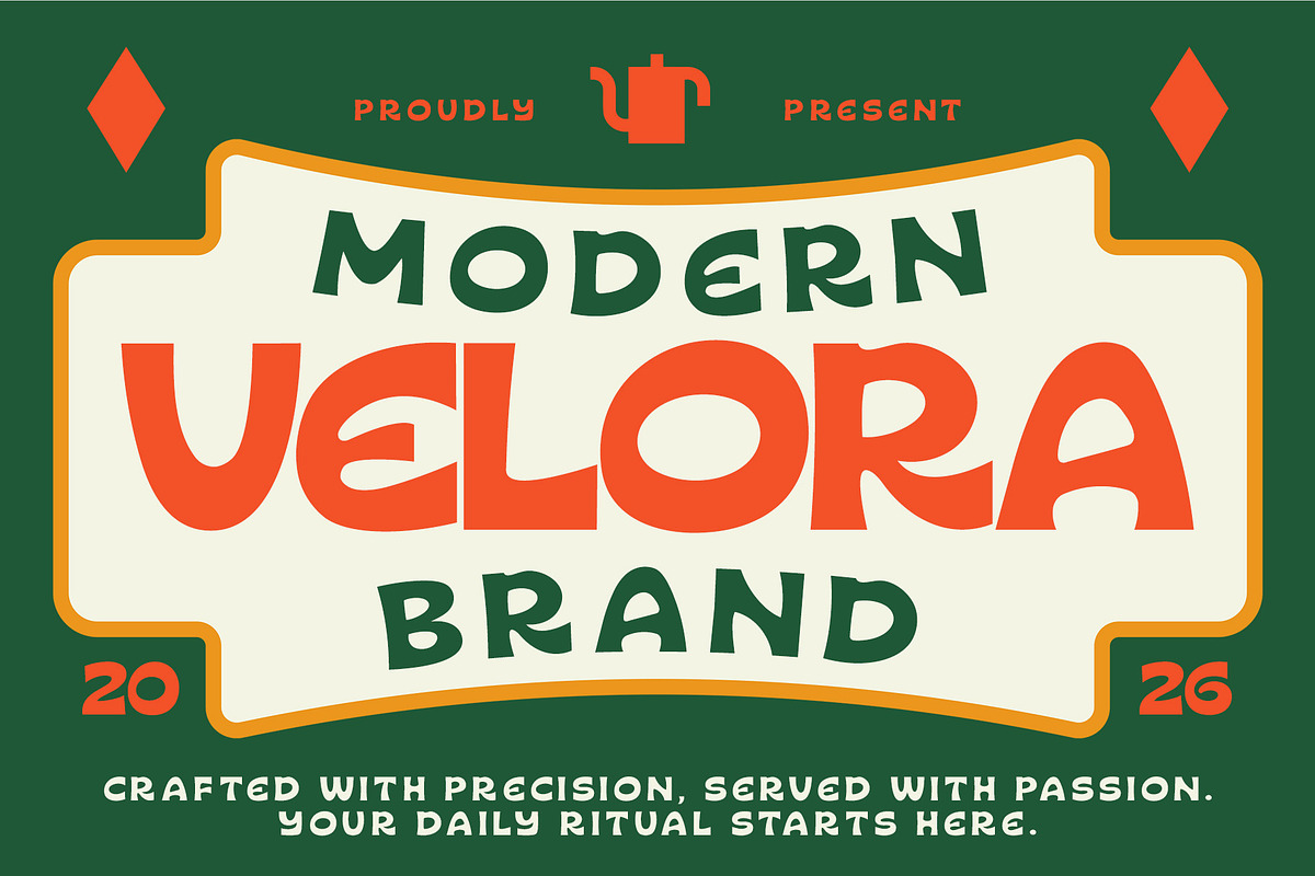 Qenary Vokela – Chunky Sans Serif, a Sans Serif Font by decographstud (Photo 2 of 7)