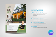 Just Listed Property Canva, a Flyer Template by antyalias store (Thumbnail 3 of 3)