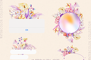 Watercolor Psychedelic Flowers, an Illustration by nadispasibenko (Thumbnail 11 of 13)