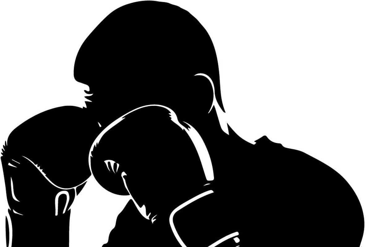 Boxing Fighter Silhouette Bundle, an Illustration by Designs_River (Photo 14 of 31)