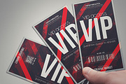 DEVIL RED - VIP PASS, a Card Template by Tzochko (Thumbnail 3 of 7)