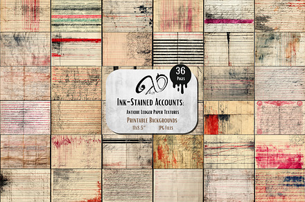 Ink-Stained Accounts: Antique Ledger
