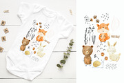 70% off. Bundle. Woodland animals., an Animal Illustration by TaPilipa (Thumbnail 28 of 38)