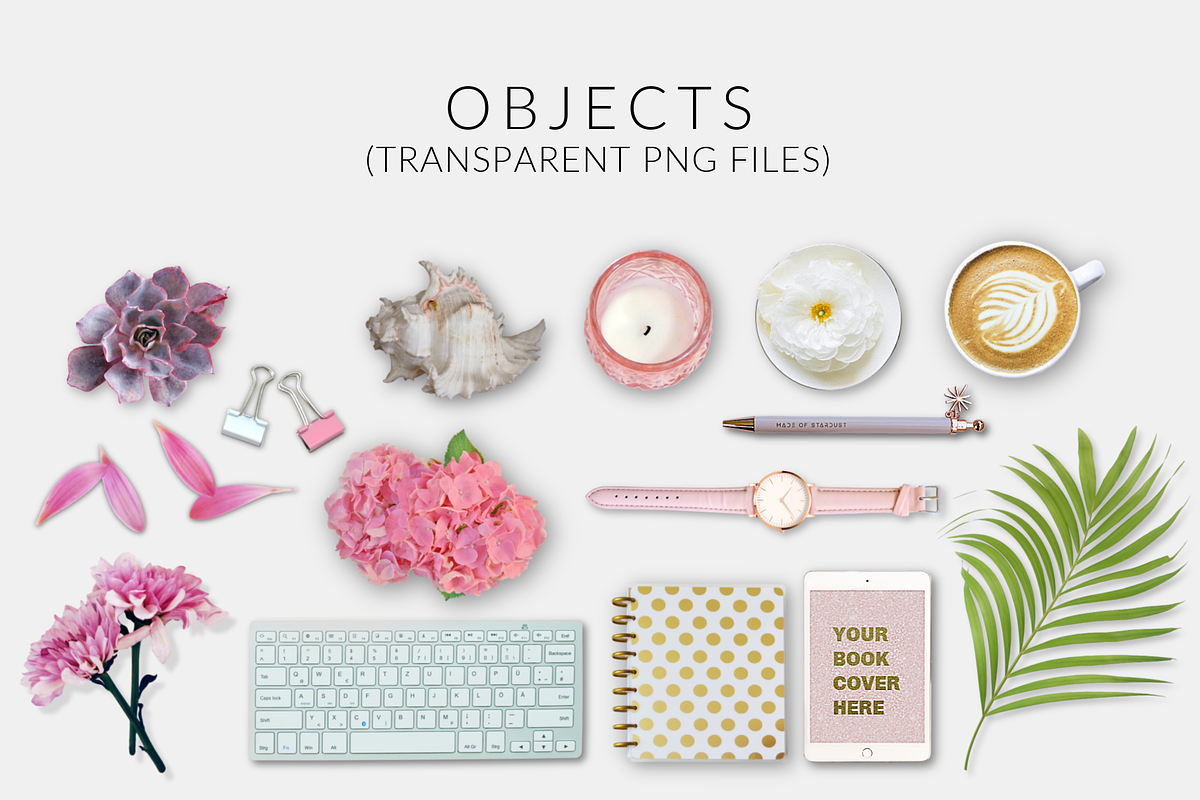 Pink & Gold Scene Creator, a Product Mockup by Storyteller Design (Photo 6 of 8)
