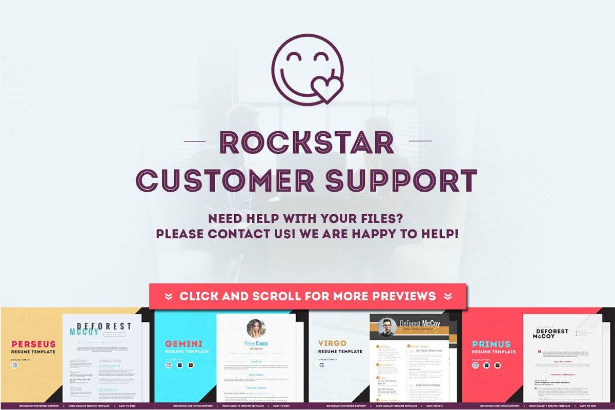15 Resume Templates - Ultra Bundle, a Resume Template by RockStarUI (Photo 4 of 6)