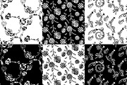 Hand Drawn Wreaths Flowers Vectors, an Illustration by becky nimoy (Thumbnail 5 of 5)