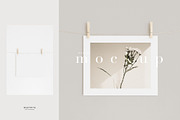 Poster and Pegs Mockup Horizontal, a Mockup by HALFTOUNE (Thumbnail 1 of 4)