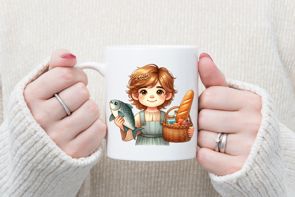 Cute Christian Figures Clipart, a Graphic by designcity5 (Photo 4 of 5)