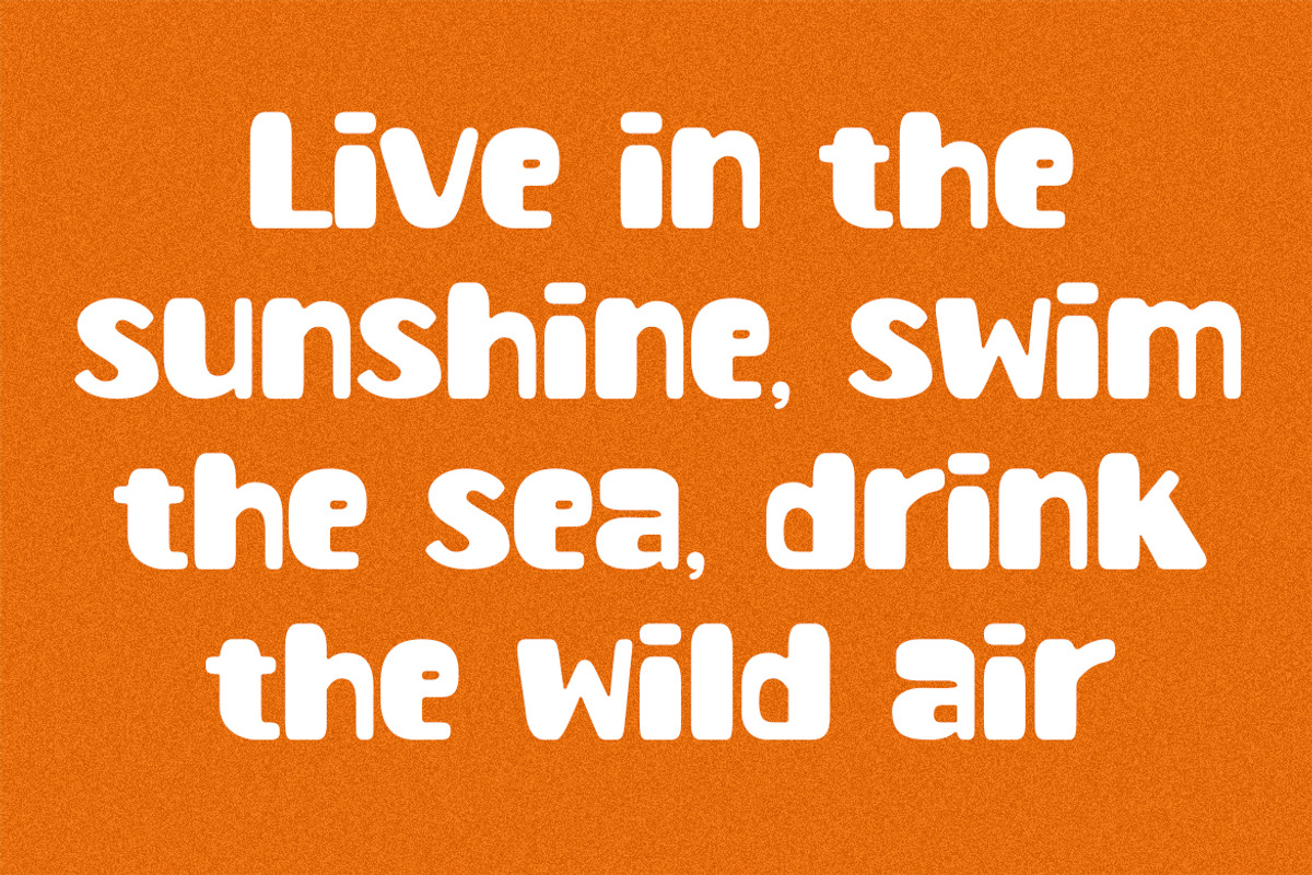 Beach Lemons - Playful Summer Font, a Handwritten Font by AQR Studio (Photo 6 of 9)
