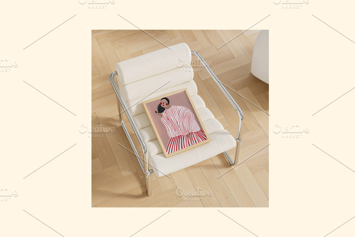 Modern Interior Frame Mockup, an Icon by First Impression Mockups (Photo 4 of 5)